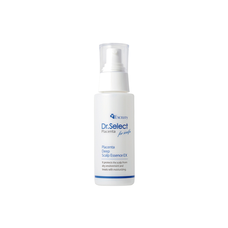 Dr.Select Placenta Deep Scalp Essence EX Placenta – esencija sveikai galvos odai ir plaukų augimui - Image 3