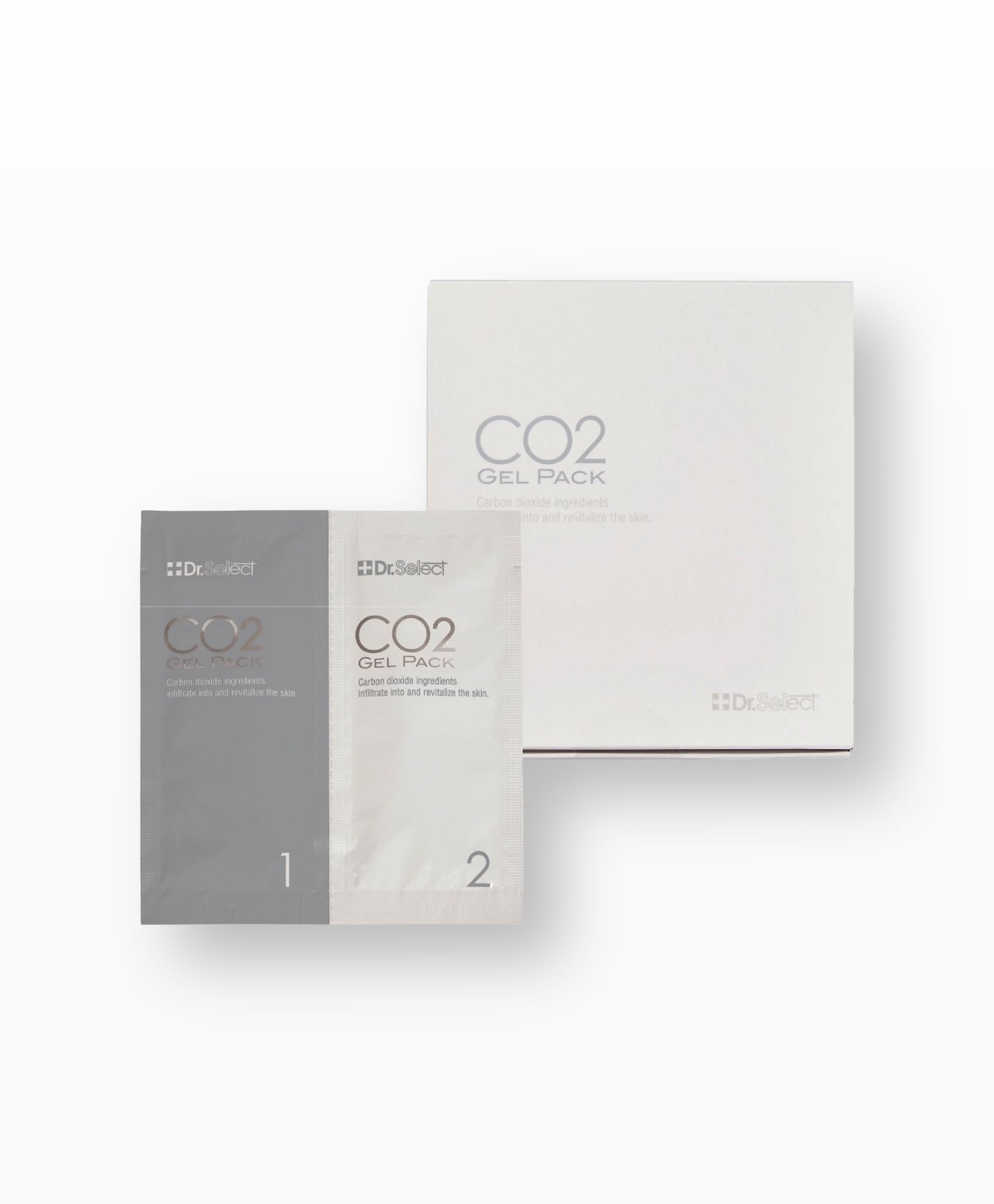 Dr.Select CO2 gelio karboksiterapijos veido kaukės 7 vienetai
